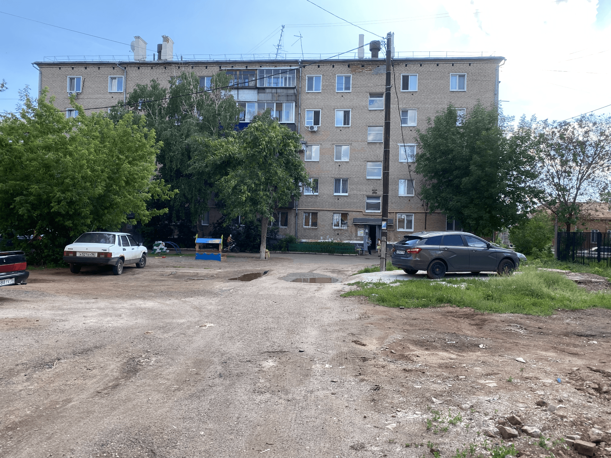 Двор в Оренбурге