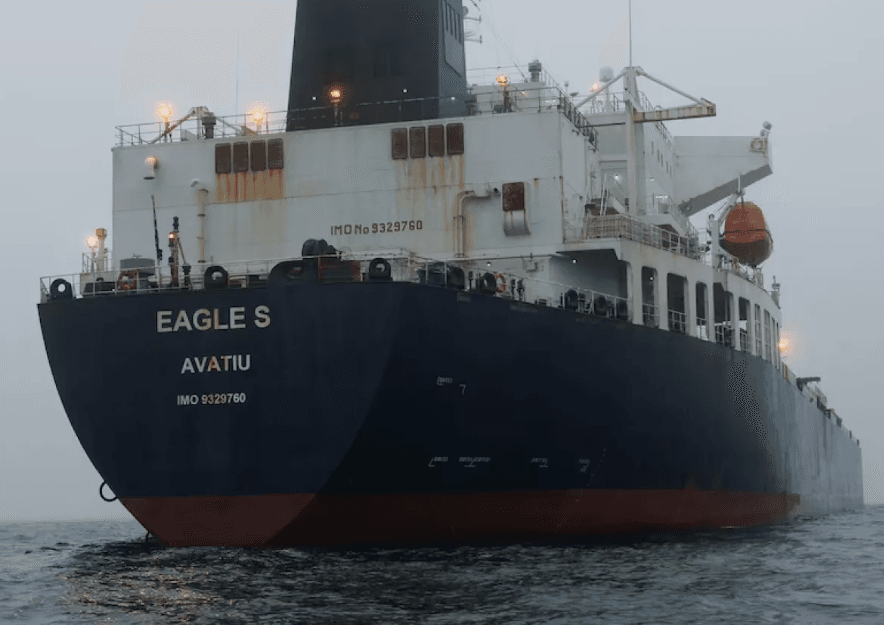 В Финском заливе обнаружили якорь танкера Eagle S, который подозревали в обрыве кабеля, соединяющего Эстонию и Финляндию