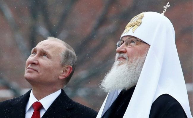 Патриарх Кирилл поручил епархиям в регионах два дня молиться «о здравии» Путина